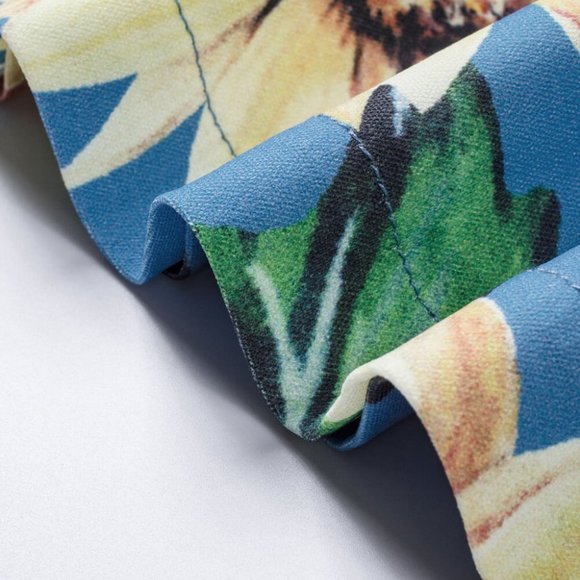 HP! 🎉 Sky Blue Sunflower Buttoned Cami Dress - Picture 9 of 12